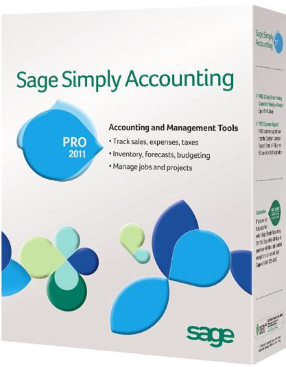 Sage Simply Accounting Pro 2011 Take your growing business to the next level and save time with Sage Simply Accounting Pro 2011 bilingual English/Spanish software for professional, easy-to-use