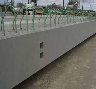 Vertical / Overhead Above Grade / Below Grade Before RubCrete Resistant to positive and negative hydrostatic pressure Low permeability, 13 perms per ASTM