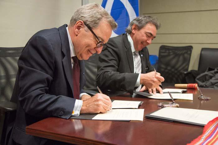 Advancing Métis Rights: MNO-Ontario Framework Agreement (2014) Renewed for a second five year term (April 2014); building on 2008 Agreement with 16 Increased focus on Métis rights through advancing