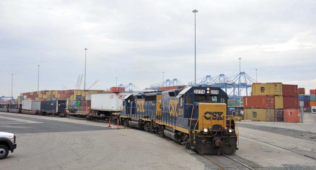 ICTF March of 2016 incorporated into Ports America Chesapeake s P3 lease concession to become direct operator On dock