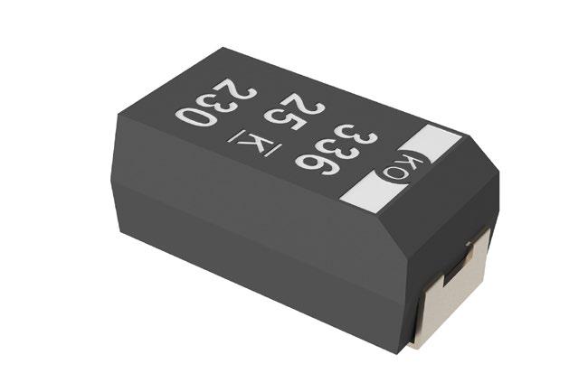 Overview The KEMET Organic Capacitor (KO-CAP) is a tantalum capacitor with a Ta anode and Ta 2 O 5 dielectric.