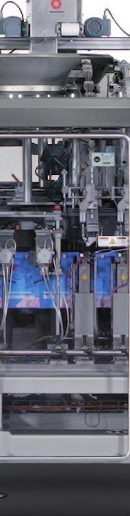 H-440 Fastest HFFS Machine Our HCM 320/420/640 is capable of producing 140 stand-up pouches per minute