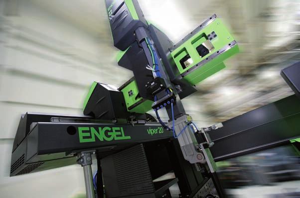 ENGEL automation ENGEL viper. The powerful linear robot. Maximum stability, impressive dynamics and maximum user-friendliness.