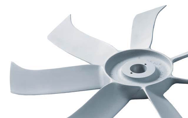 CUSTOMIZED SOLUTIONS With an unmatched variety of axial propellers and centrifugal fan wheels, every fan is customized to your specific needs.