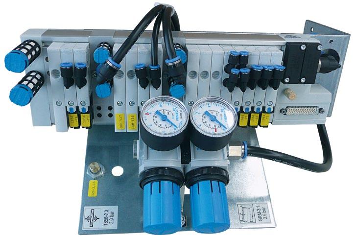 Control Panels Control Cabinets for Process Automation Festo offers control panels pre-assembled on flat plate or custom designed mounting structure to facilitate pneumatic and electric components