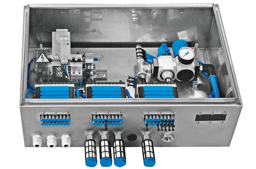 including interconnect documentation A single part number of simple ordering and vendor reduction Your application determines your solution Compressed air preparation MS series D series Customized