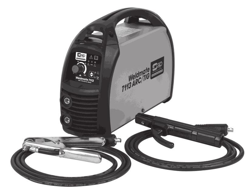 Weldmate ARC/TIG Inverter Welder T113 - T203 FOR HELP OR ADVICE ON THIS PRODUCT PLEASE