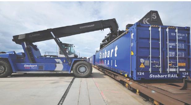 Rail freight in Ireland Transferring between road/rail is expensive
