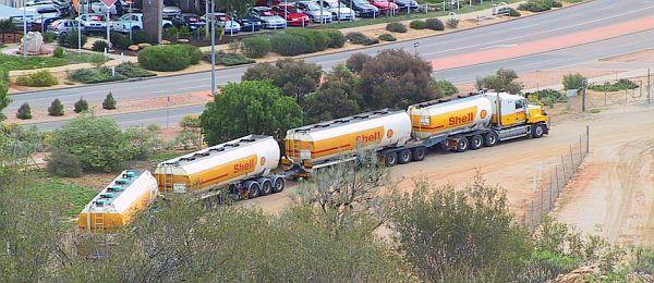 Bigger Trucks & Road Trains Road Trains are cheaper to operate (one driver for more