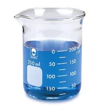 Case Study Chemical Beakers Transparent