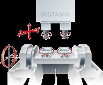 Excellence in manufacturing The solution counts double STAMA delivers machining centers and