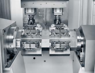 The double- and 4-spindle machining