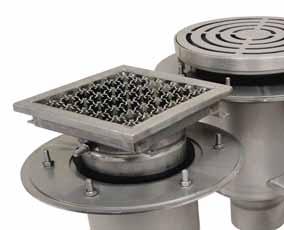 STAINLESS STEEL DRAINAGE PRODUCTS Manufactured by ATT Inox As a