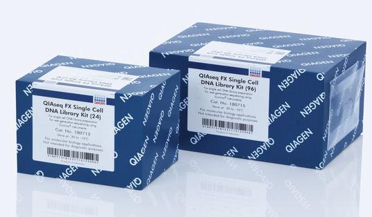 The QIAseq FX Single Cell DNA/RNA Library Kit QIAseq FX Single Cell DNA Library Kit QIAseq FX Single Cell RNA Library Kit Single-cell whole genome libraries with comprehensive coverage and high