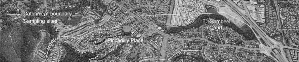 Environmental Science & Technology 2016 Vol. 1 A 105ha urban residential catchment, namely, Highland Park (Figure 1), located in Gold Coast, Australia was selected for the investigation.