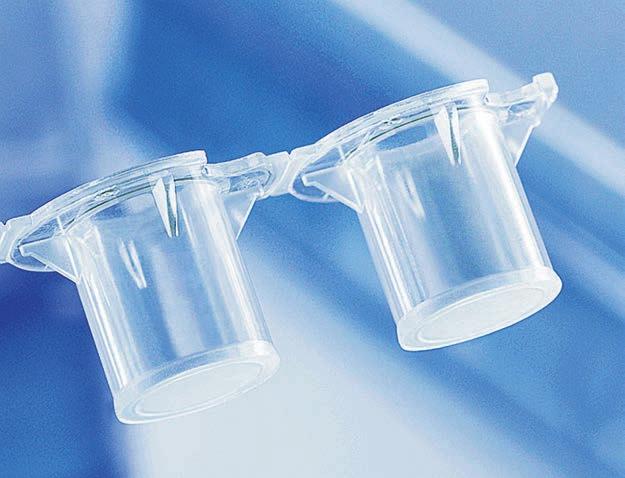 The special inlet channels enable adjustment of the medium level without damage to the skin model.