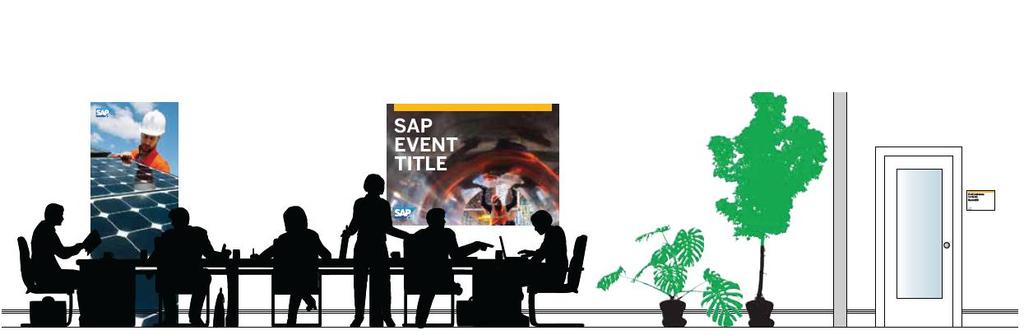 Using generic SAP branding makes our meeting rooms more
