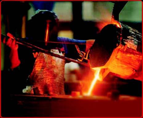 It is this process that developed into the forging industry in the modern