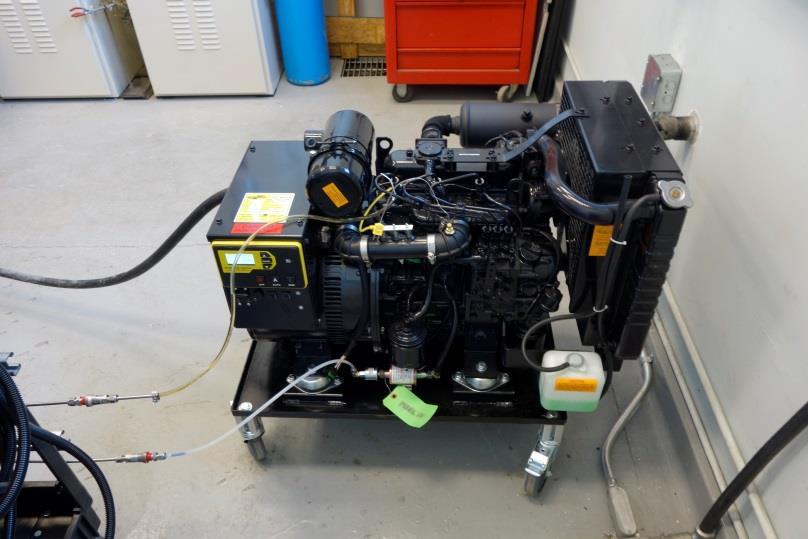 Operation Of Internal Combustion Engines On Raw Pyrolysis Oil Power Tech PT-8000 diesel generator with Kubota D1105 engine (1.