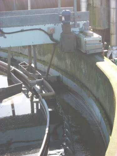 Settlement tanks Regular sweeping of channels Ensure scrapers