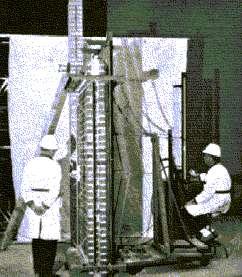 Transverse Test - Vertical Uniform Loading (Air Bag) FIG. 11 The specimens for this method of test should be at least 4 ft by 8 ft (1.219 m x 2.