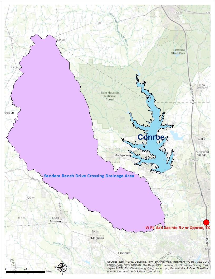 Strategies Lake Creek Scalping Lake Creek located on the southwest side of Lake Conroe, joining the West Fork of San Jacinto River below the confluence of Lake Conroe SJRA evaluated various options