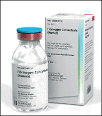 Fibrinogen Development for congenital and acquired fibrinogen deficiencies Fibrinogen plays an essential role in blood clotting In the case of