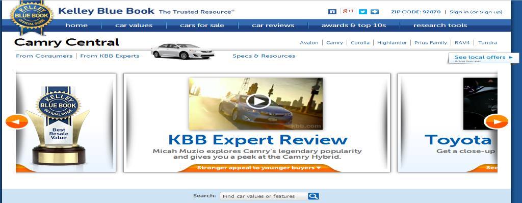 Creating Customized Solutions We Work Collaboratively to Deliver High-Impact Results Kelley Blue Book partners with