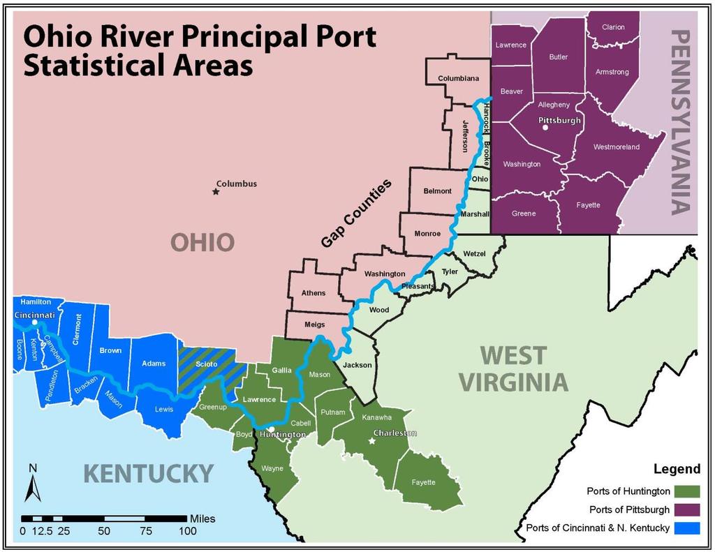 Ohio Working Paper 5 Options for Enhancing Use of Ohio s MTS alter the powers, duties, and boundaries of any port authorities or port districts; it merely creates a statistical reporting area, much