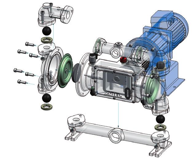 Specialization creates Know-how The EM series pump technology of ABEL is unique.