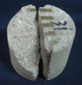 87 Figure 13: Splitting failure pattern of mortar pecimen. Figure 14: The quantitative relationhip between tenile DIF and train rate. 4.3.3 Crack growth proce A mentioned above, the crack growth may contribute to the dynamic tenile trength enhancement of mortar.