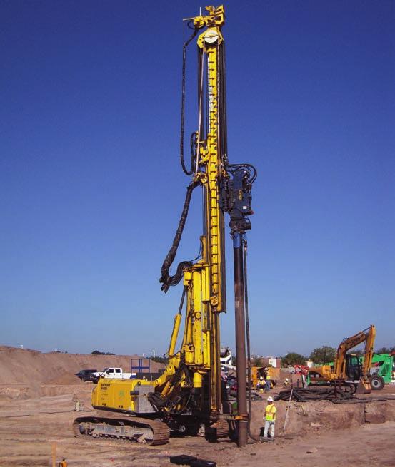 Equipment & Materials... Rigid Inclusions have been used to increase allowable bearing pressure and decrease settlement for planned structures, embankments, and tanks.