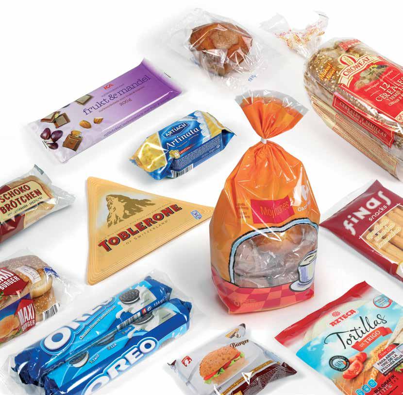 Bakery, biscuits and confectionery Specialists in bakery, biscuits and confectionery This sector needs flexible packaging solutions that guarantee products are marketed in a presentation that is