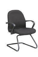Chair (black crepe) 25"L
