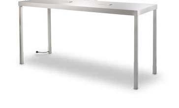 C) G30CWP G30 Cocktail Table, Powered (white top) 72"L 26"D 18"H.