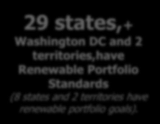 States Renewable Portfolio Standard (RPS) 2013 www.dsireusa.org / March 2013.