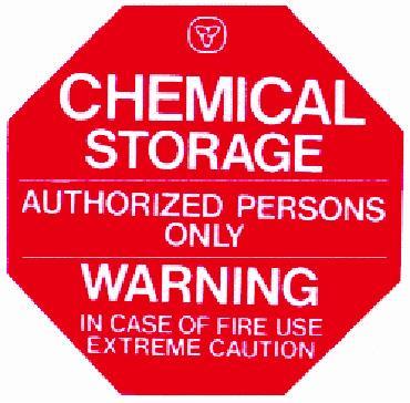 Storage Requirements Unlikely to contaminate food and drink or impair health and safety Clean, orderly,