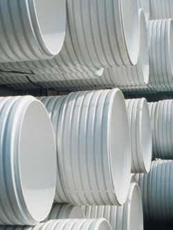 Durability, Service Life PVC materials used in the manufacture of gravity flow pipe offer excellent resistance to conventional corrosion and abrasion.