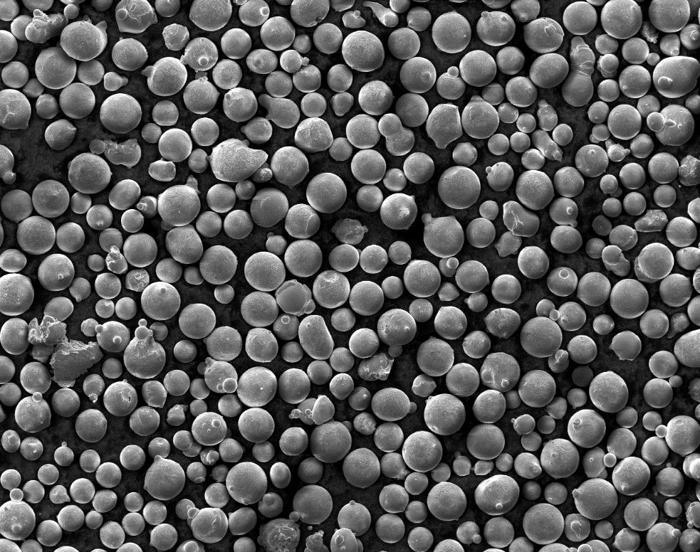 Gas atomization Particle size distribution of the big receiver CoCrFeMnNi powder 12 10 8 Vol in % 6 4 2 0 1 10 100 1000 10000 diameter in µm 118