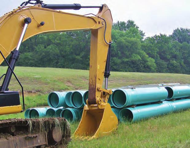 Segmented PVC pipe is faster to install than fused pipe systems and does not require expensive equipment
