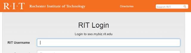 Login using your RIT Computer Account user id