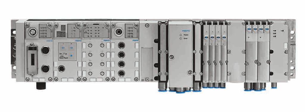 Centre stage: Festo CPX, the first real platform for integrated automation.