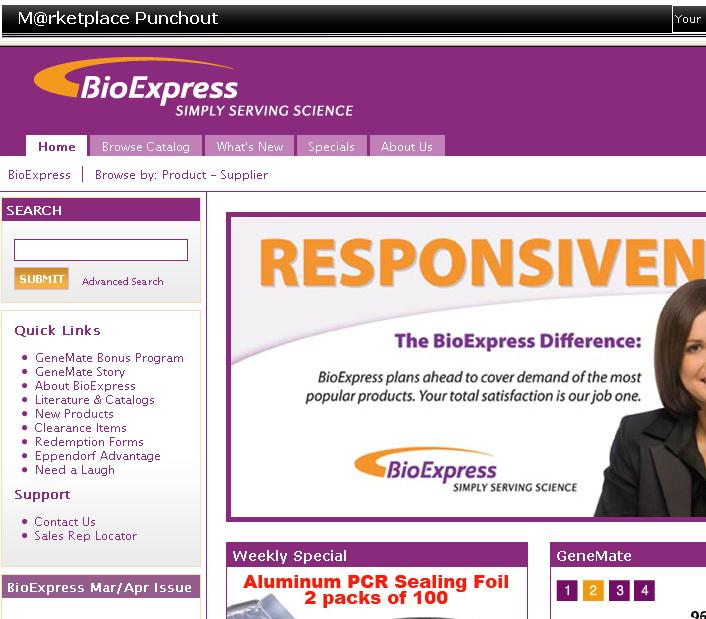 BioExpress also offers a variety of free samples and manufacturer rebates.