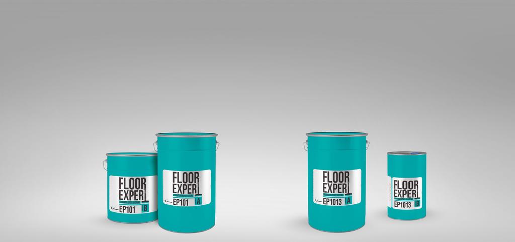 Floor Expert EP 101 Two-component primer based on epoxy resin, solvent-free Floor Expert EP 1013 Two-component economical primer based on epoxy resin, solvent-free Priming of concrete floors and