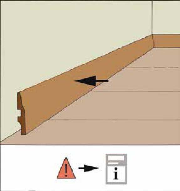 Lower the board into position and press flat to the floor; the butt joint should snap closed with an audible click and lock the joint securely with no gap between the joints FIGURE 03 FIGURE 04