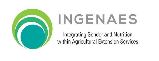 The Integrating Gender and Nutrition within Agricultural Extension Services (INGENAES) project works to improve agricultural livelihoods focusing on strengthening extension and advisory services to