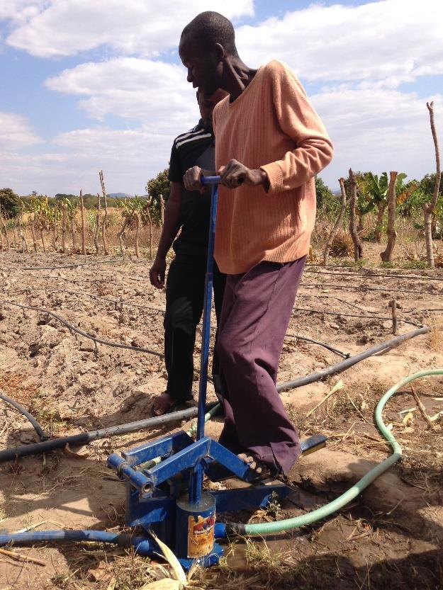 Technology Profile: Treadle Pumps positions within farming communities and to engage women in the technical skills involved in business, such as effective negotiation practices.