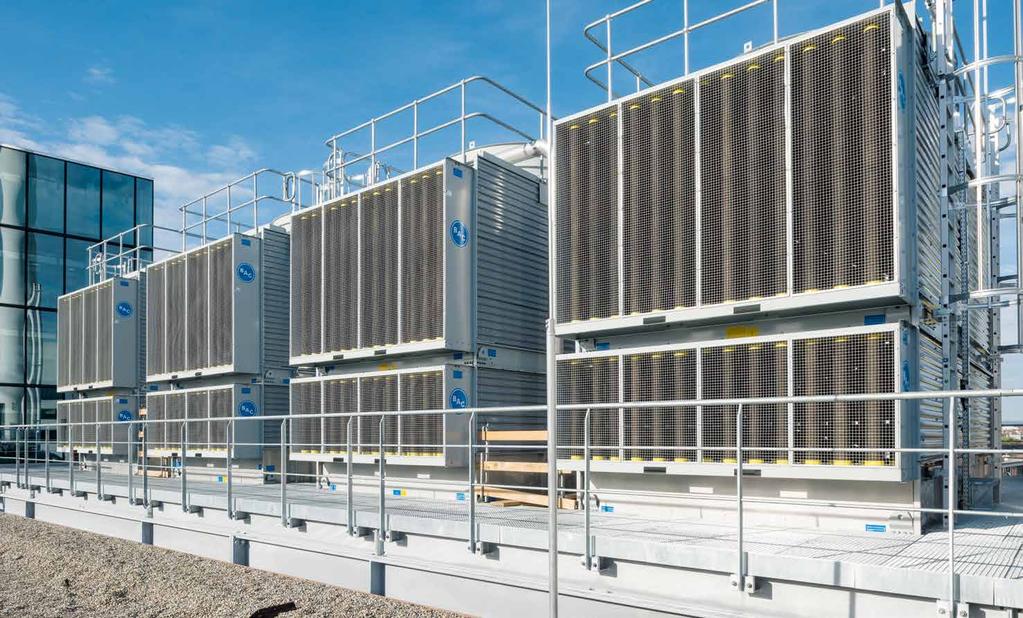 Resources In 215, six cooling towers were erected on an existing production building in Basel and brought on stream.