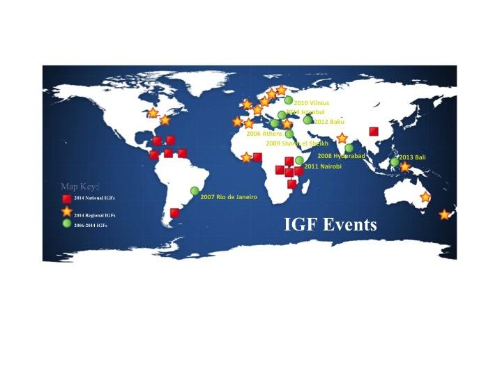 how best to improve the linkages with the global IGF.