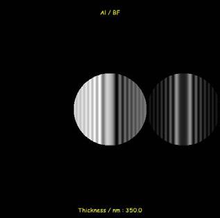 more fringes in the disc Intensity vs s for 2-beam condition, different specimen thicknesses t t = 10 nm t = 25 nm t = 50 nm 30 Thickness measurement by CBED Therefore to obtain CBED discs with 1-D